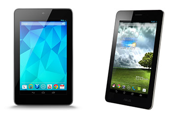 Der er mange ligheder mellem fonepad og Nexus 7.