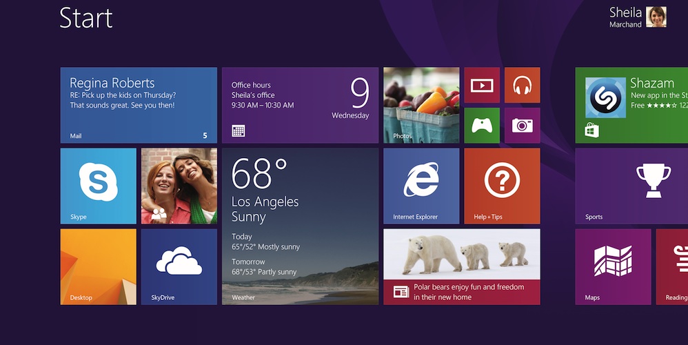 Nu kan du hente Windows 8.1