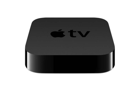 Med Apple TV kan du overføre lyden fra din iPhone til dit stereoanlæg, helt tabsfrit. Desuden streamer boksen videoindhold til tv’et.