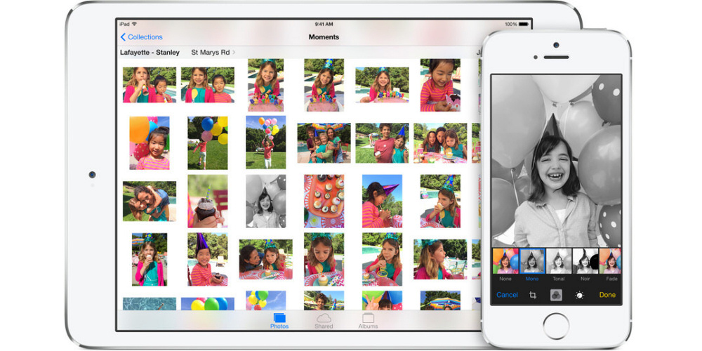 Nye fotofunktioner i iOS 8