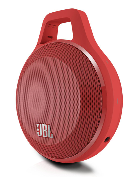 JBL med trådløs mini 1 JBL Clip_Perspective_Red