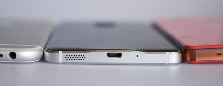 Galaxy Alpha er tyndere end iPhone 6 og BETYDELIGT tyndere end Xperia Z3 Compact.