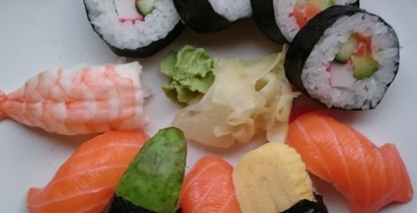 Sushi i god belysning. Foto: Jonas Ekelund, Lyd & Billede