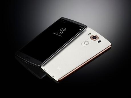 LG V10 kommer i sort og hvid til en vejledende pris på 5.490 kroner. Foto: LG