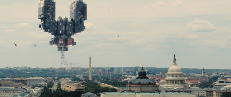Galaga in Columbia Pictures' PIXELS.