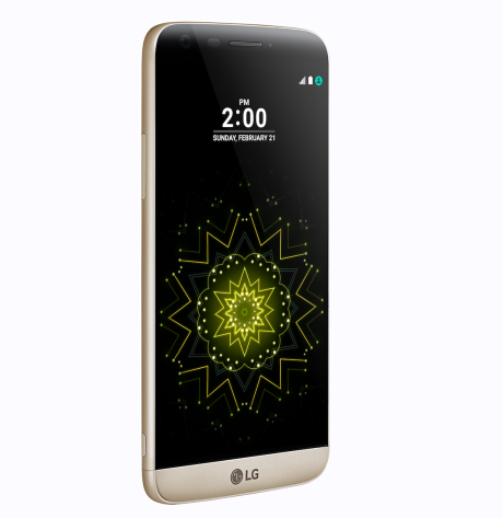 Den nye topmodel LG G5. Foto: LG