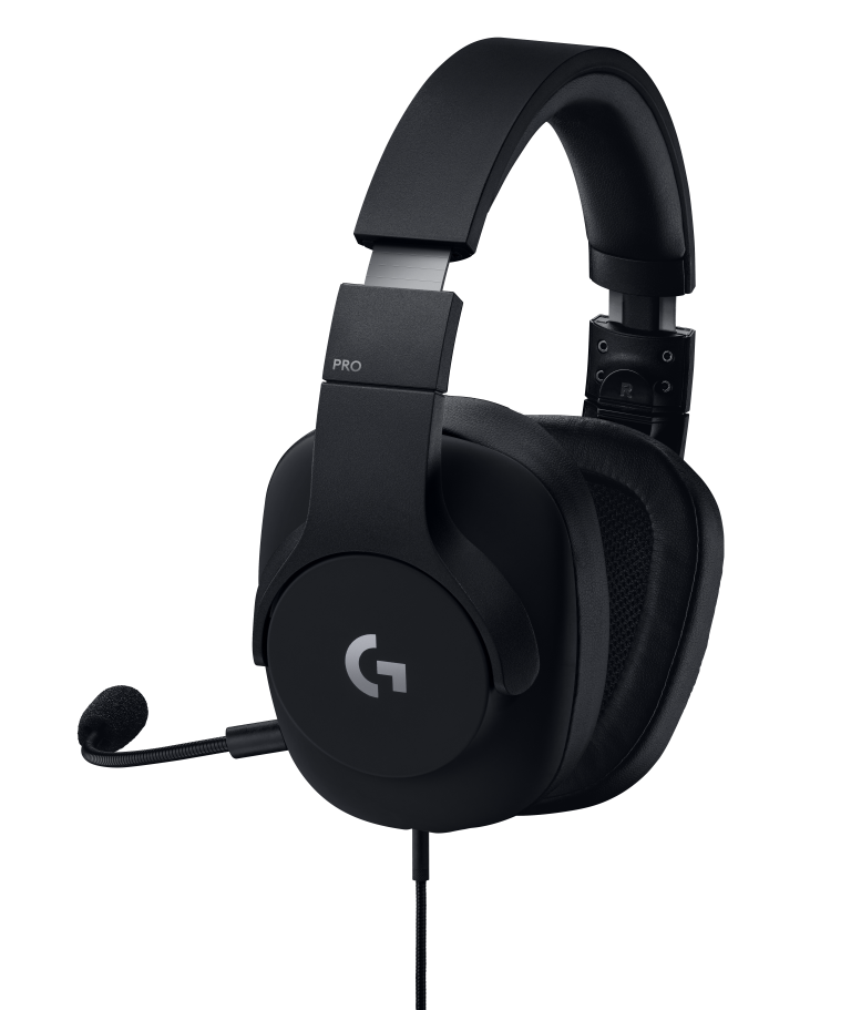 logitech g pro gaming headset with