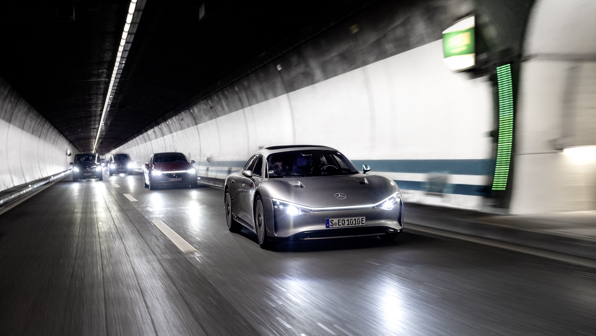 Mercedes-Benz Vision EQXX når mere end 1.000 kilometer