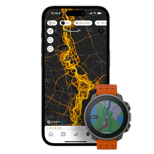 Suunto Vertical GPS-klocka med stor skärm och upp till 500 timmars