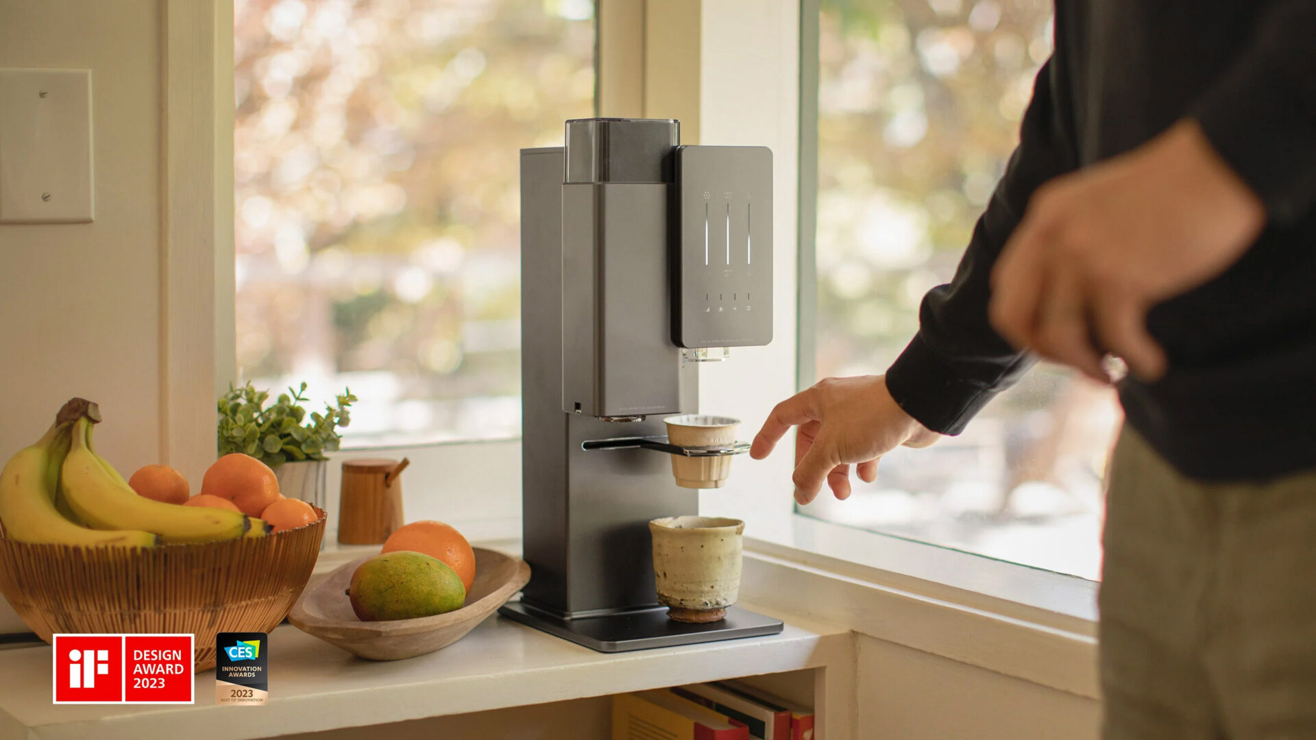 Pour over-kaffe for kendere med xBloom