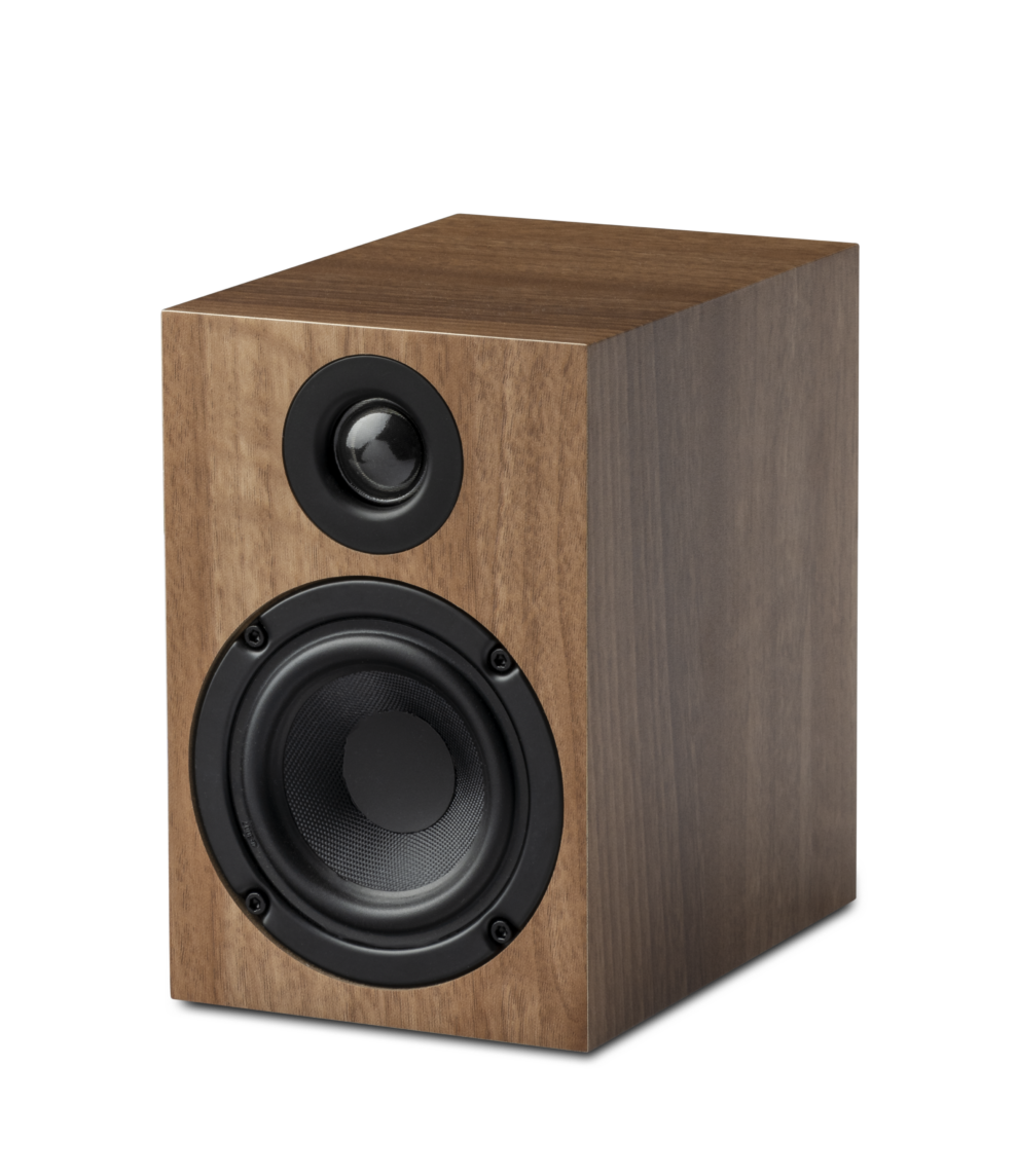 Speaker Box 3E-walnut-angled