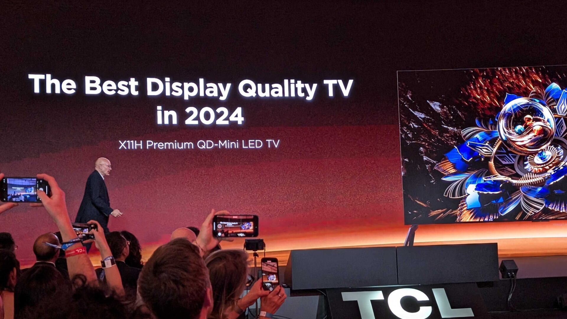 IFA 2024: TCL lancerer NXTFRAME design-TV og X11H high-end TV med 6.500 nit