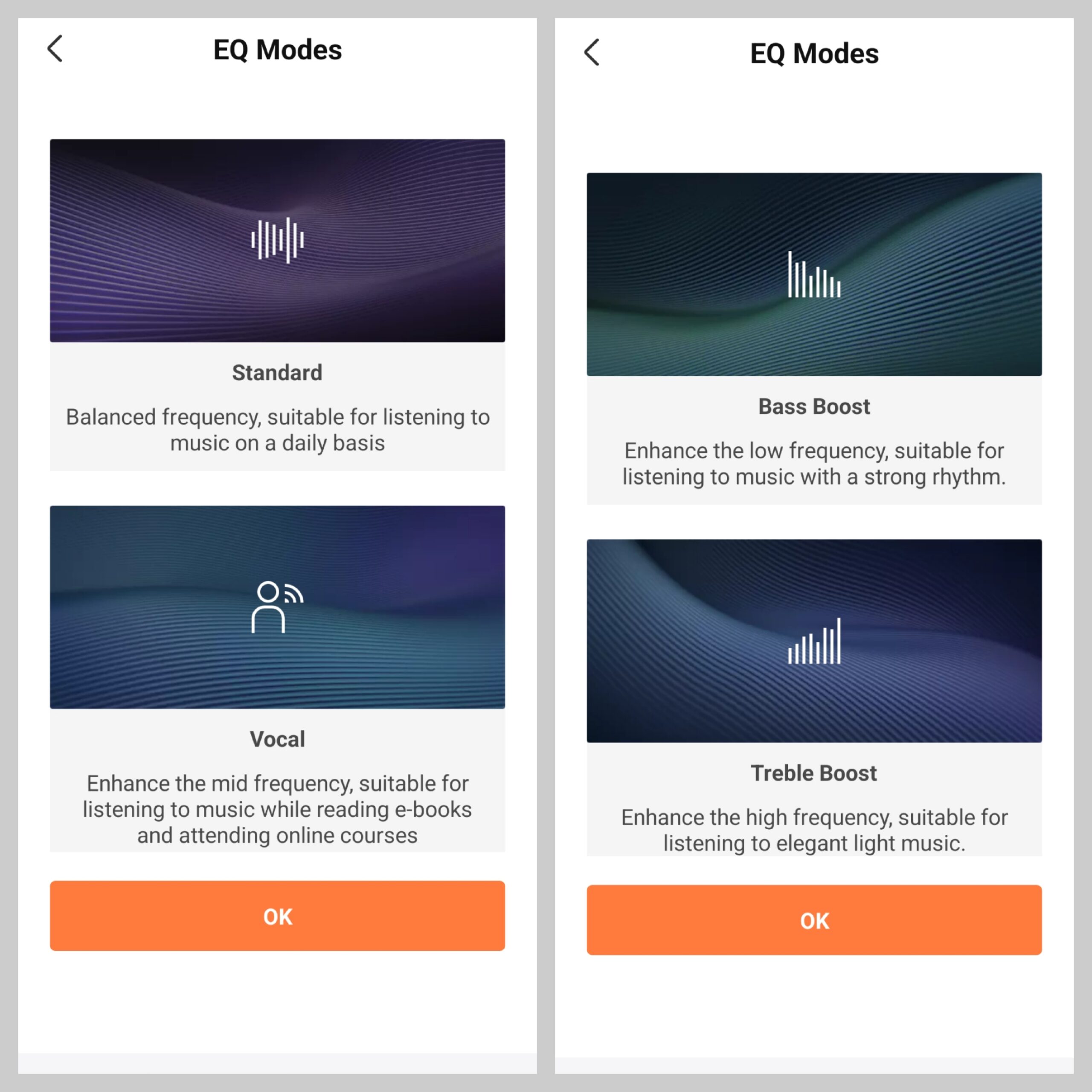 Shokz EQ modes scaled