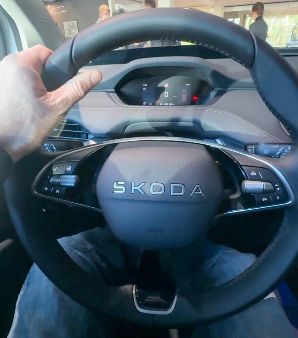 Skoda Elroq Steeringwheel GeirNordby