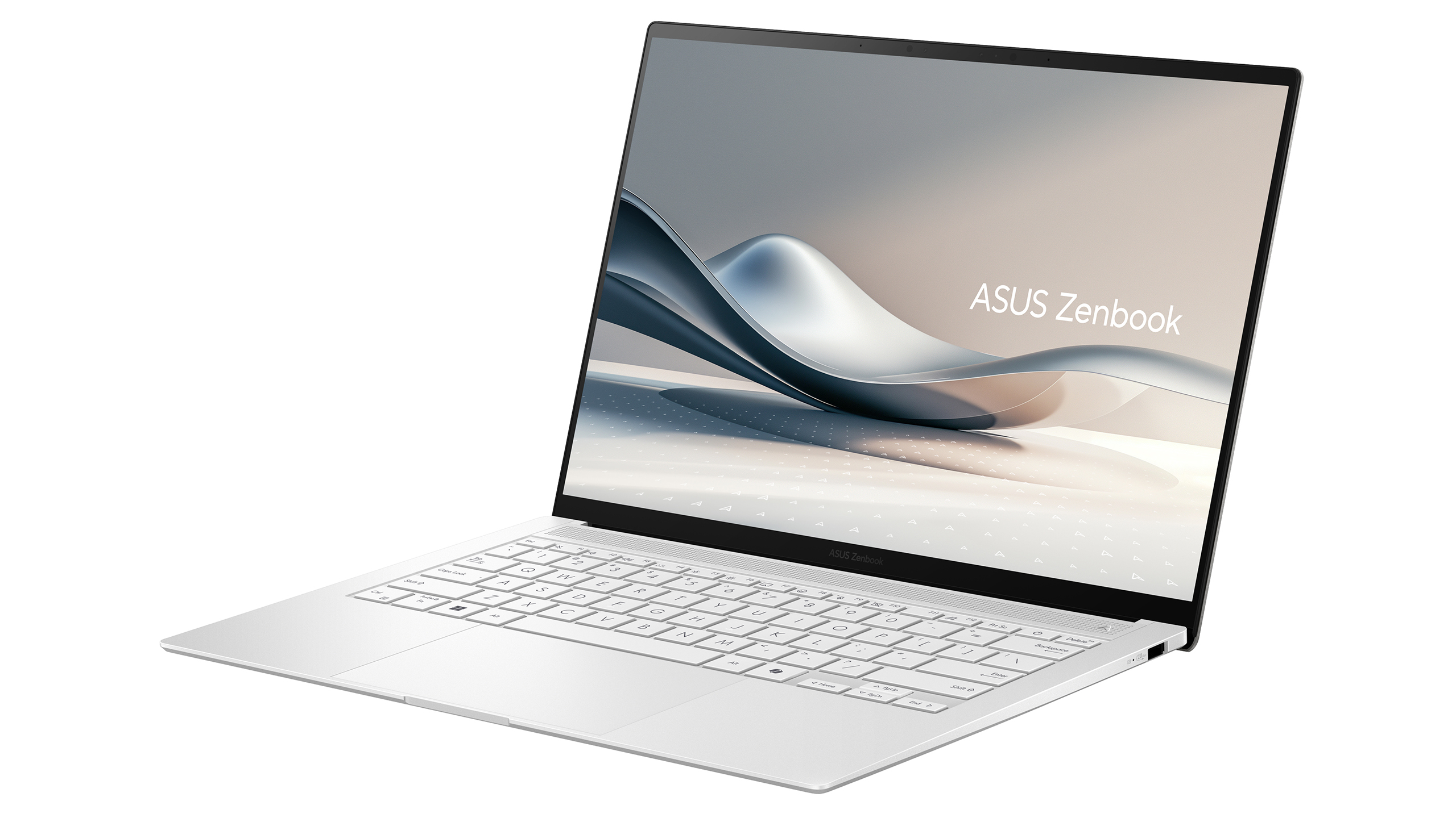 Zenbook S 14 UX5406SA Product photo 3W Scandinavian White 06